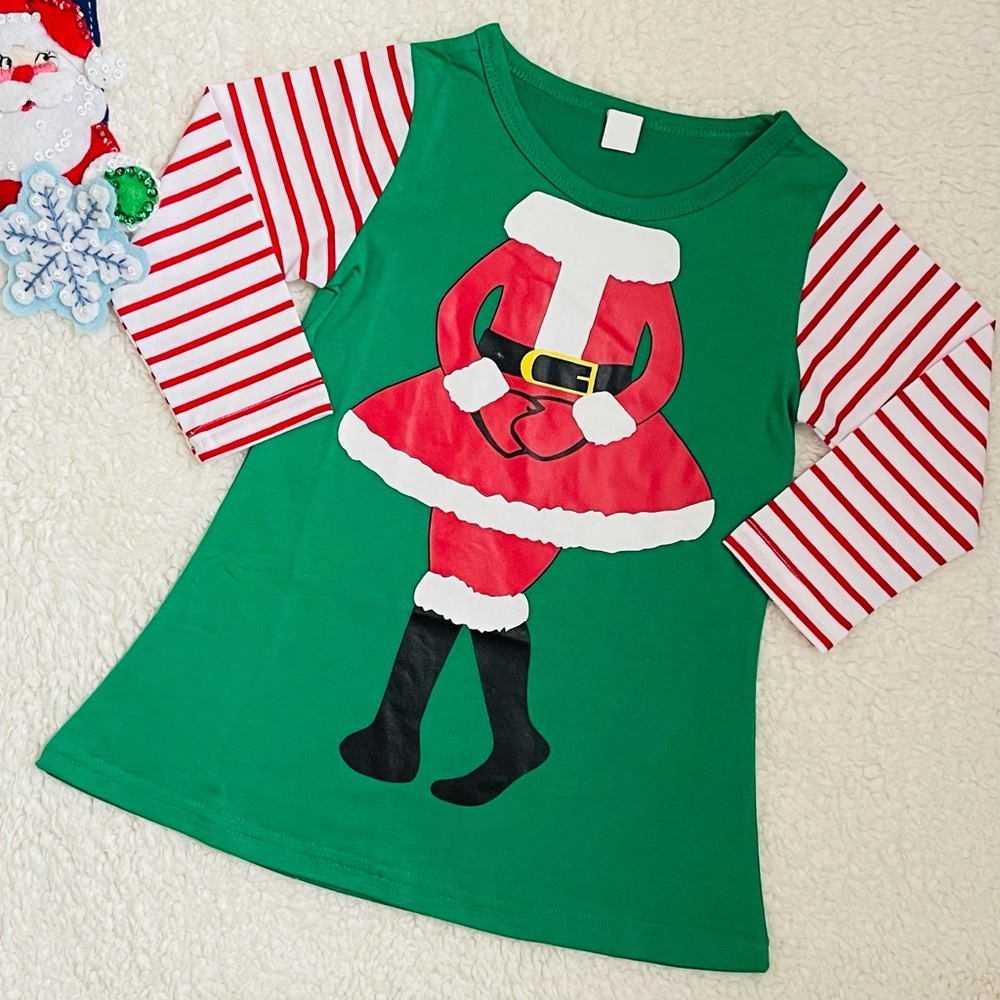Girls Christmas Holiday Elf Dress, Size 18-24m